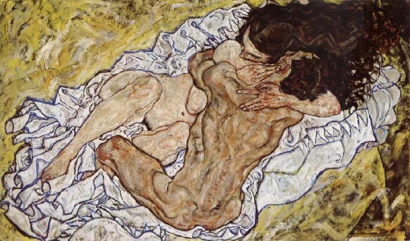 Egon Schiele Embrace